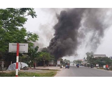 [16/03/2020- Quảng Bình] Cháy cửa hàng tạp hóa gây thiệt hại khoảng 1 tỉ đồng