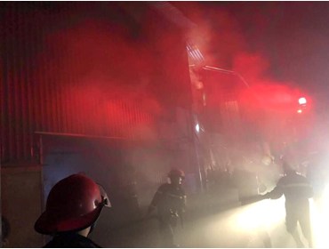 [18/03/2020- Hà Nam] Cháy Công ty mây tre đan cụm công nghiệp Hoàng Đông - Duy Tiên - Hà Nam