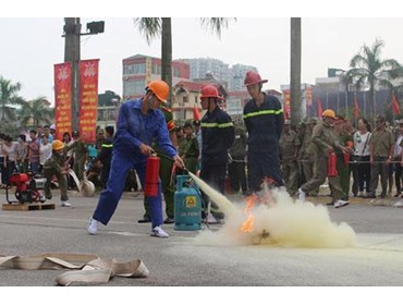 Những vấn đề cần lưu ý khi chữa cháy cơ sở sản xuất chế biến hạt điều